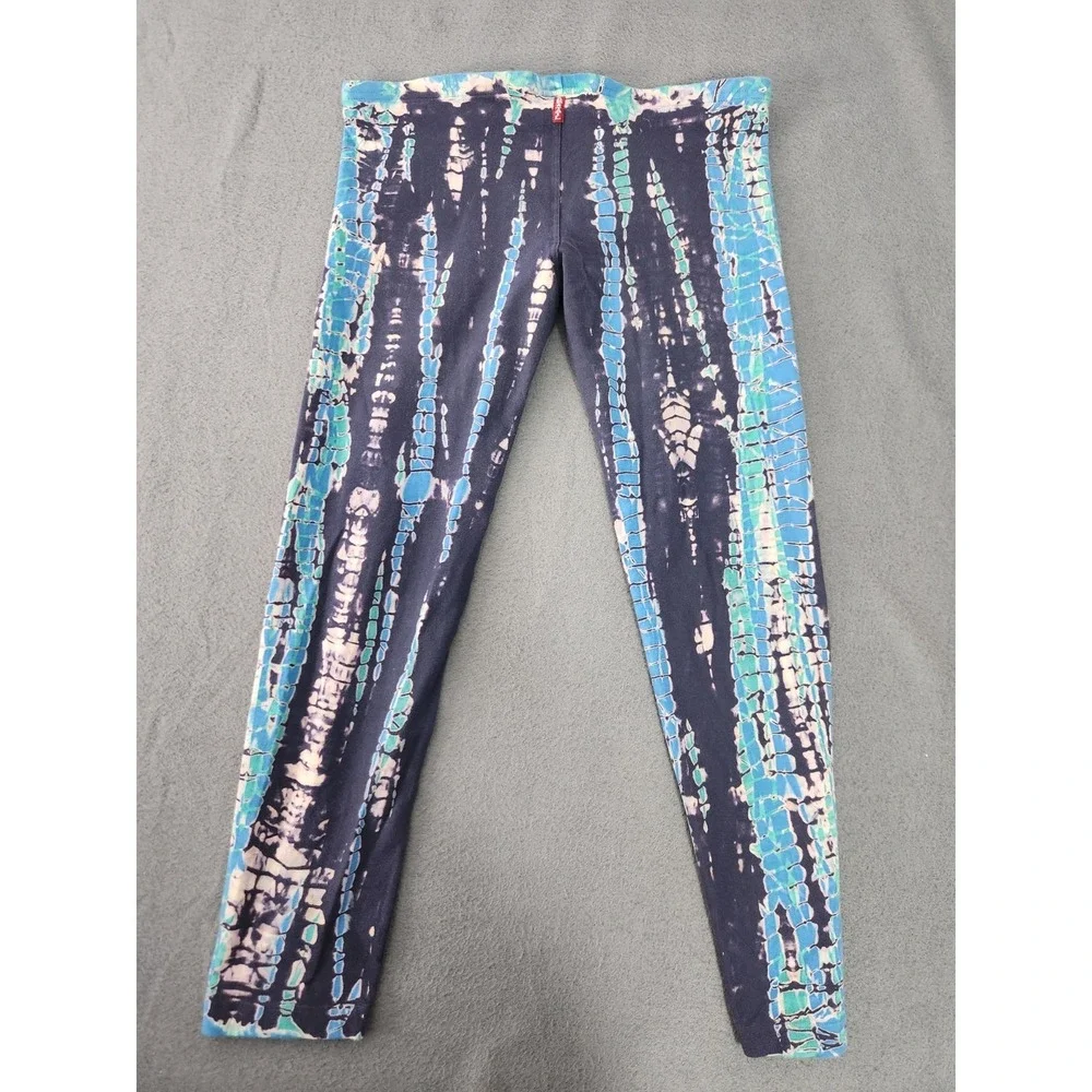 Hard Tail Forever Legging Tie-Dye Yoga Size Large Ankle Y2K Gym Run Lowrise NWOT